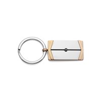 Keychain Comete Portachiavi in Steel pink gold plated UCH185